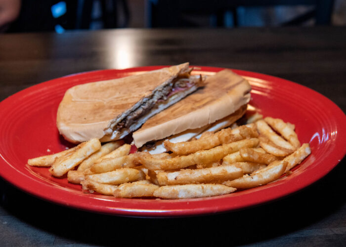 Sandwich Cubano With Fries